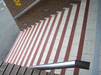 Apartment Block Entrance Stairs